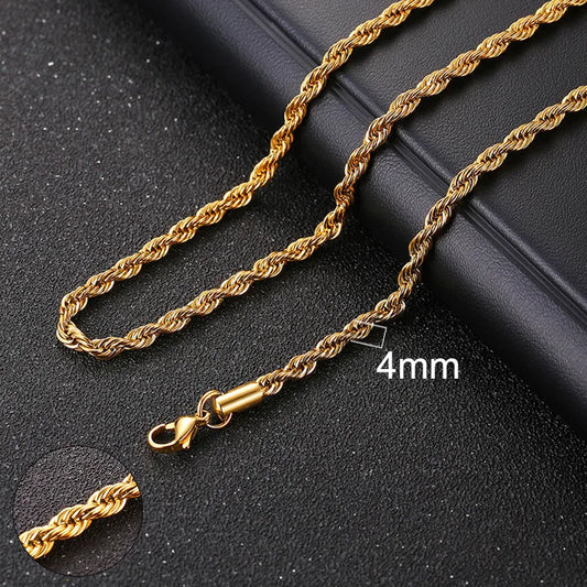 ROPE (GOLD) 4MM