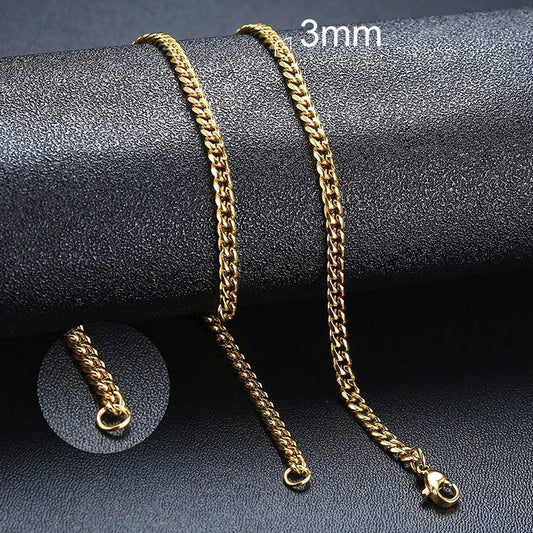 CUBAN (GOLD) 3MM
