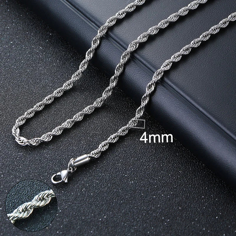 ROPE (SILVER) 4MM