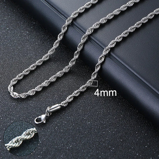 ROPE (SILVER) 4MM