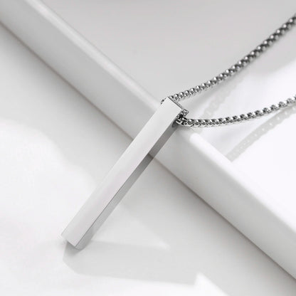 BAR PENDANT (SILVER)