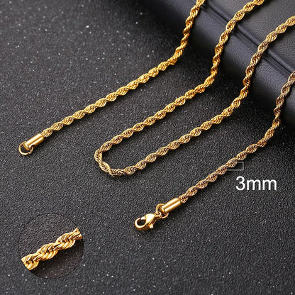ROPE (GOLD) 3MM
