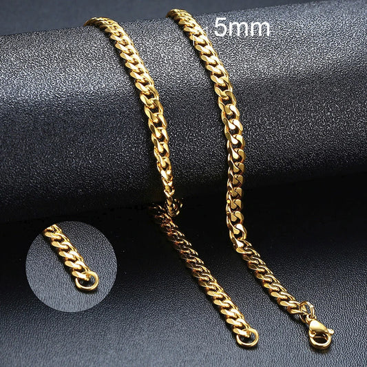 CUBAN (GOLD) 5MM