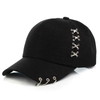 Chained Studded Baseball Cap