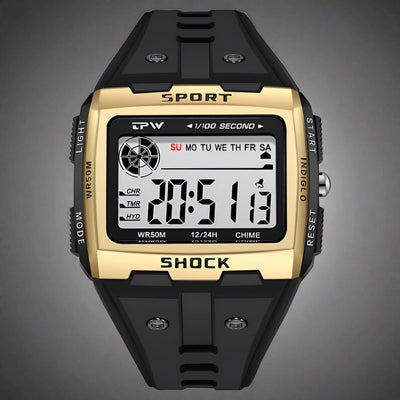 Large Dial LED Digital Watch