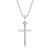 Iced Out Crucifix Cross Pendant Chain