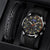 Luxurious Leather Watch & Bracelet Set