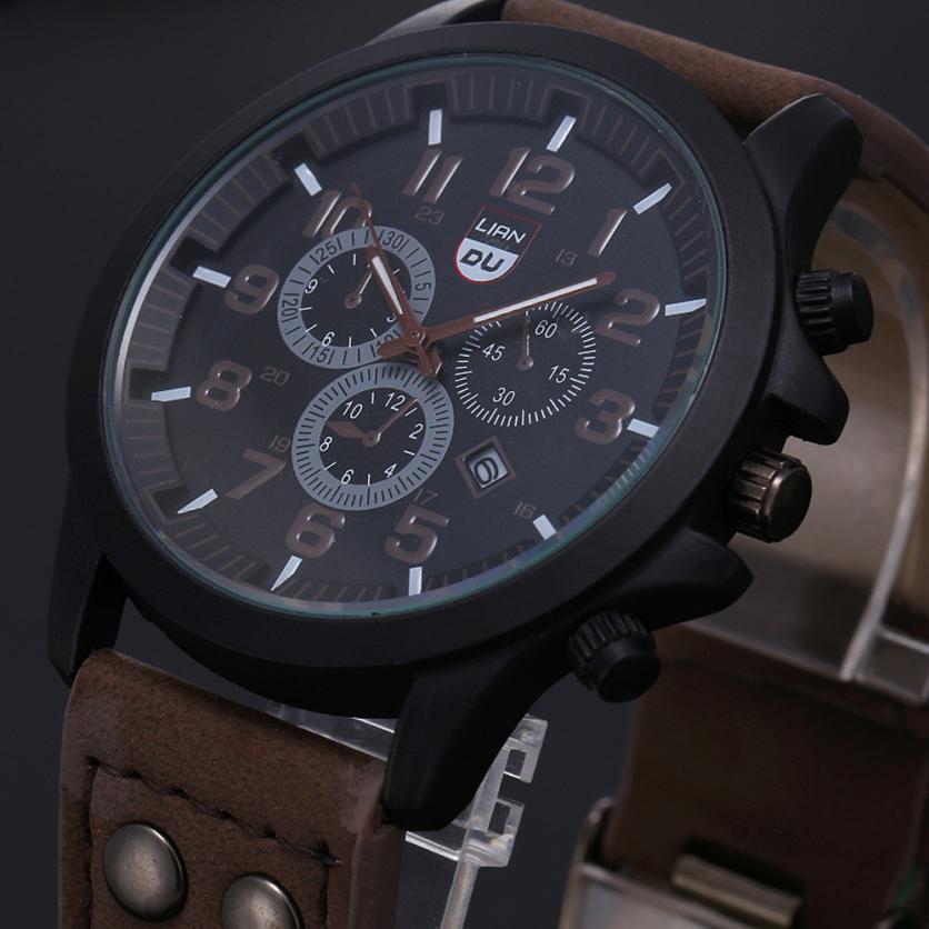 Premium Leather Chronograph Watch